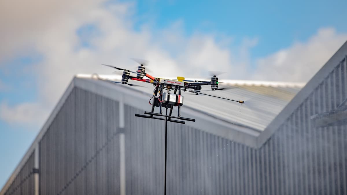 Commercial drone inspection services