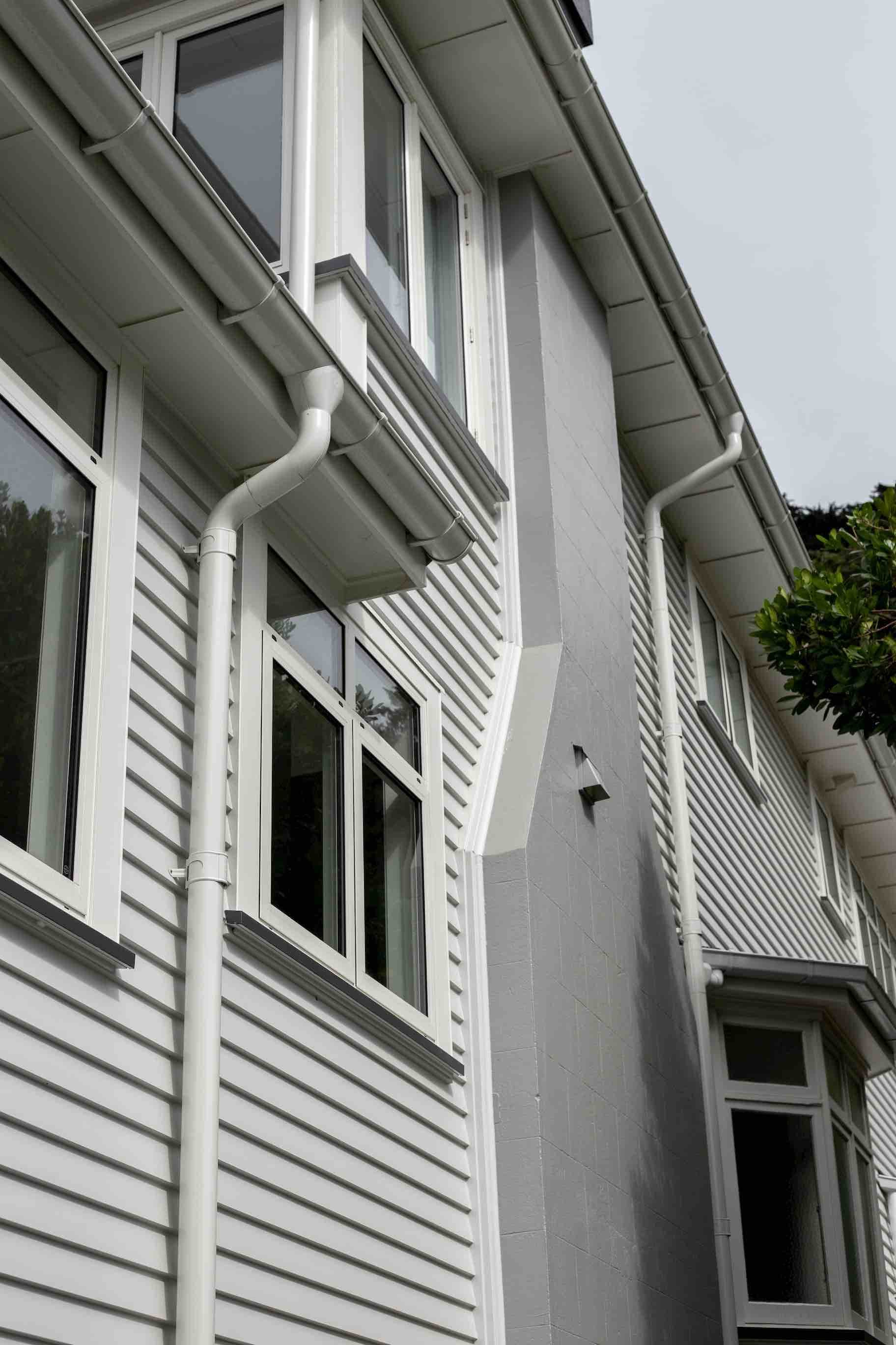 Gutter replacement project completion