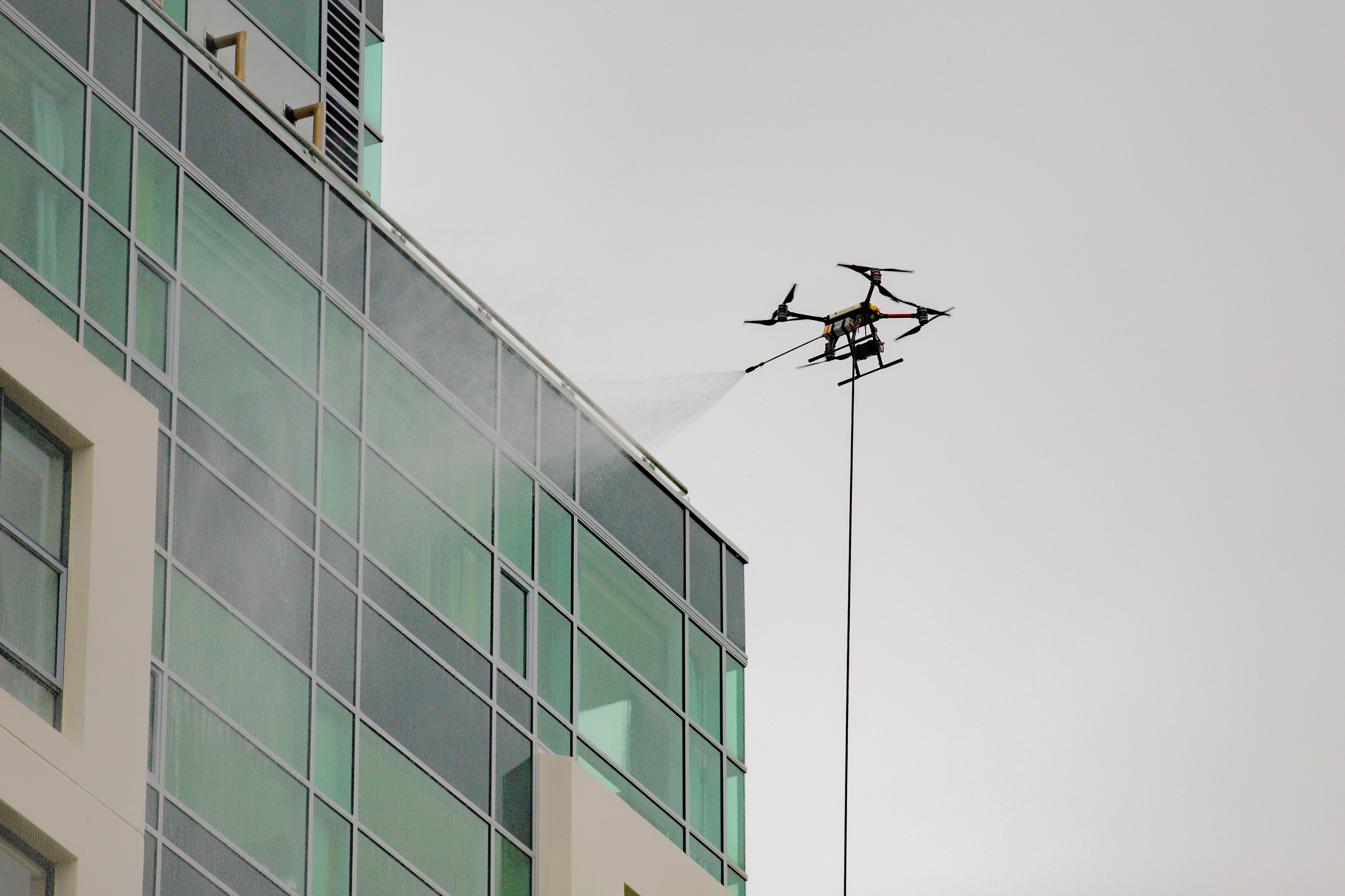 Wall & Window Cleaning - Edwards & Hardy Drone Services